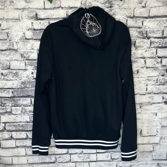 Jagermeister Black Zip-Up Hoodie Size M - Picture 4 of 10